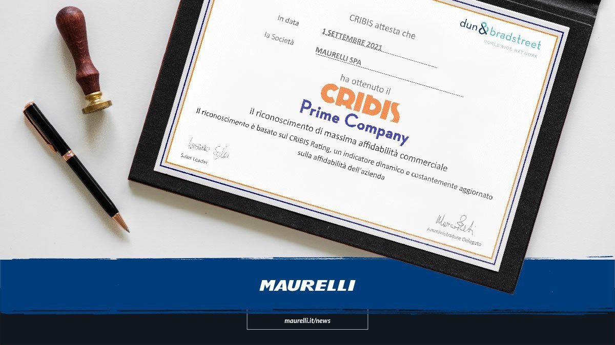 Maurelli Ottiene il Cribis Prime Company