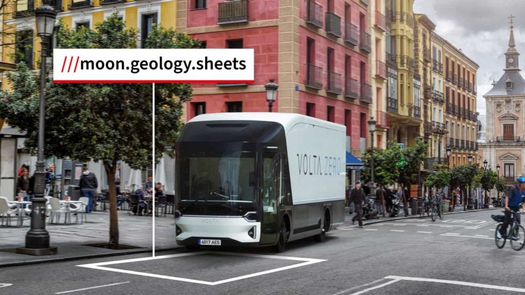 Volta Trucks e Here insieme per un sistema di navigazione What3Words
