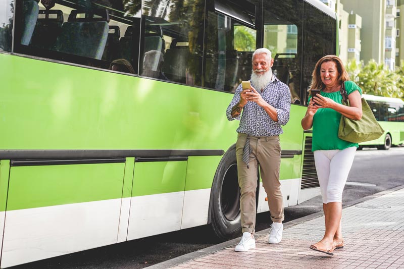 E Bus Solaris in Serbia Novi Sad è green