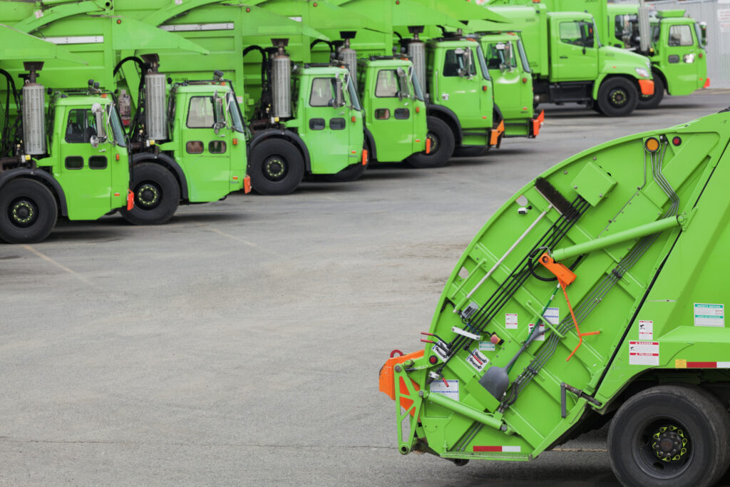 Seattle, Washington, United States,Garbage Truck Fleet