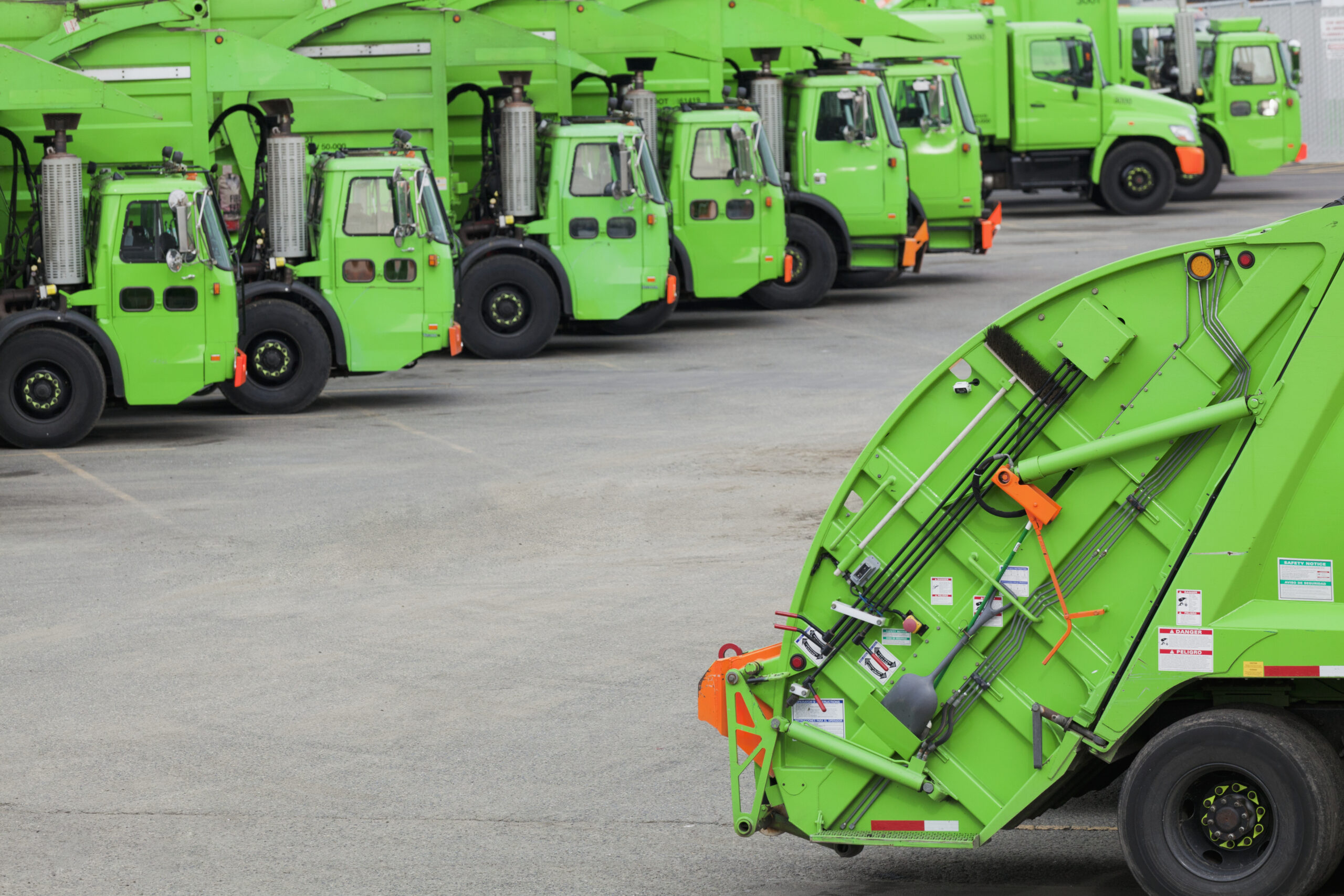 Seattle, Washington, United States,Garbage Truck Fleet