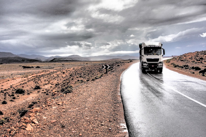 FUSO eCanter in chile sudamerica