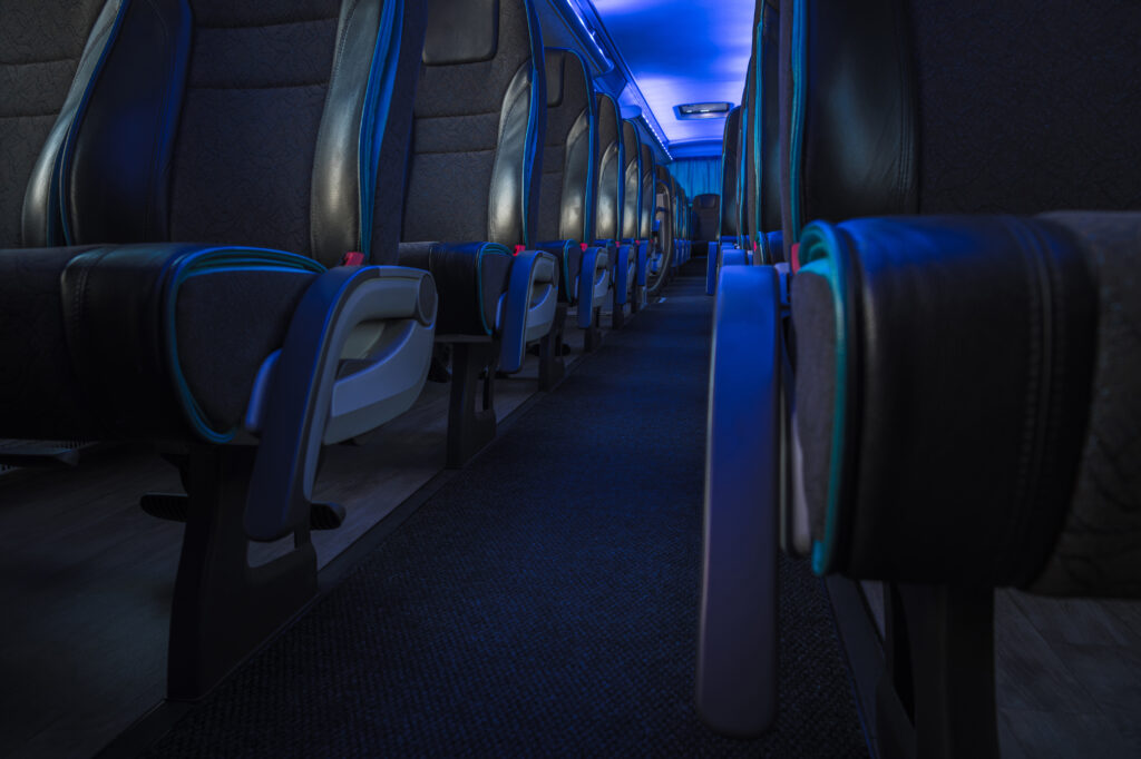 Modern Comfortable International Shuttle Coach Bus