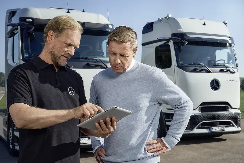 semplice sistema di funzionamento TruckCharge