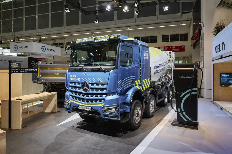 eArocs 400 versione betoniera da cantiere