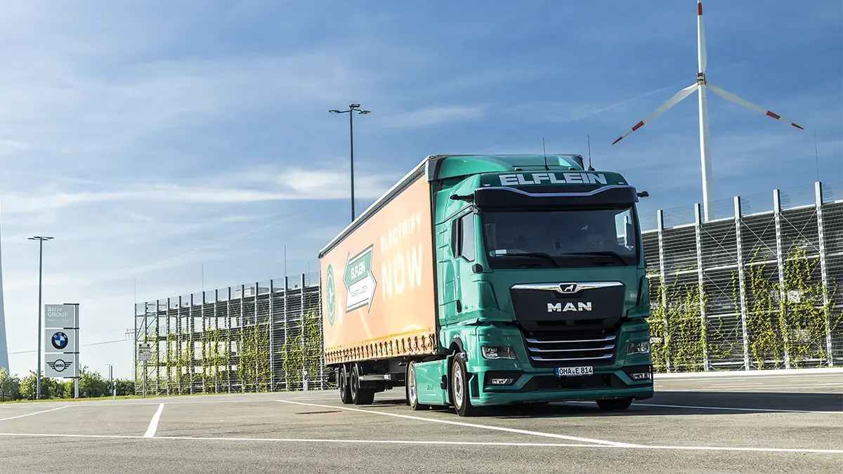 Man etgx per la logistica bmw