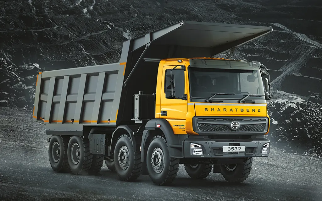 Forgiati per l'estremo i nuovi camion cava cantiere di daimler truck 2
