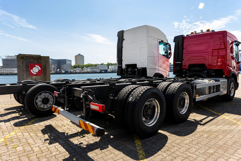 Nuovo telaio daf per bisarche più capacità di carico