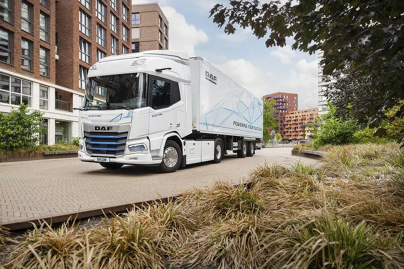 DAF XD and XF Electric autonomia fino a 500 km con ricarica rapida