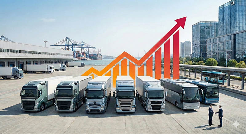 Vendite MAN Truck & Bus 2025, crescita dei veicoli elettrici