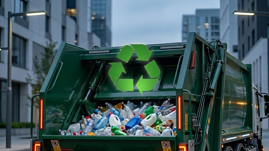 Veicolo concept elettrico reECONIC per raccolta rifiuti urbani