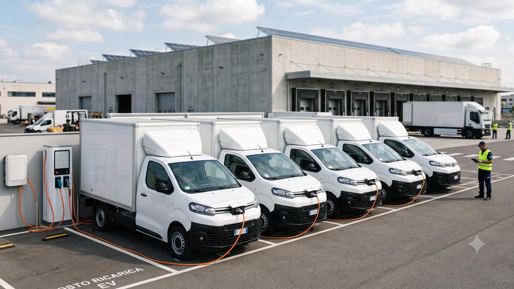 Furgoni commerciali elettrici rinnovo parco macchine