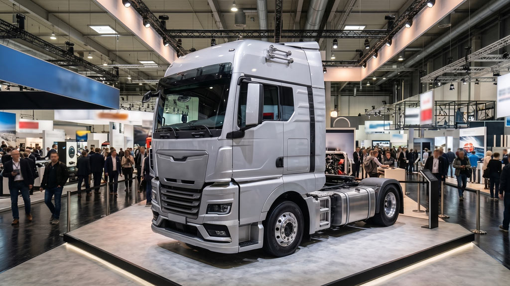 Camion elettrico MAN alla fiera IAA Transportation